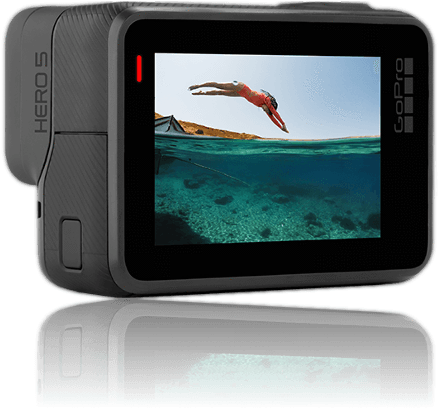 Gopro Hero5 Black Action Camera (480x480), Png Download