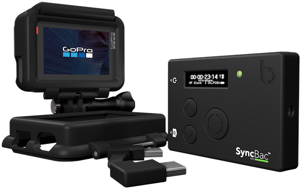 Syncbac Pro And Gopro Hero6 Camera - Gopro Hero6 Black (800x450), Png Download