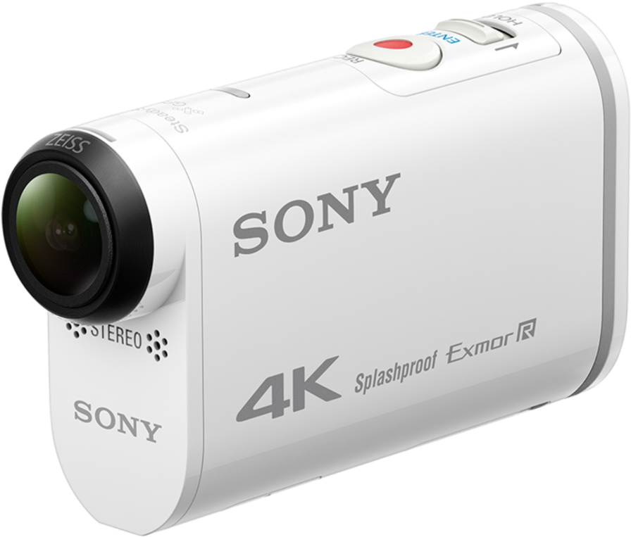 S 4k Action Cam Fdr-x1000v - Sony Action Cam Fdr-x1000vr - Sport Camera (768x299), Png Download