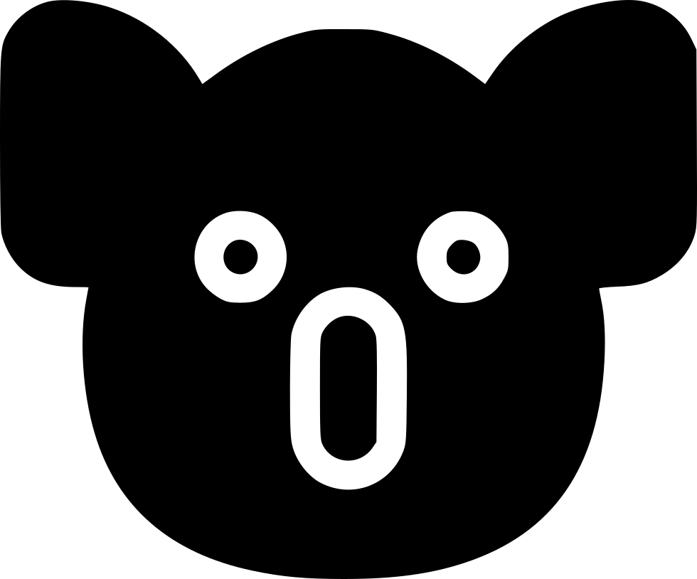 Png File Svg - Koala (980x814), Png Download