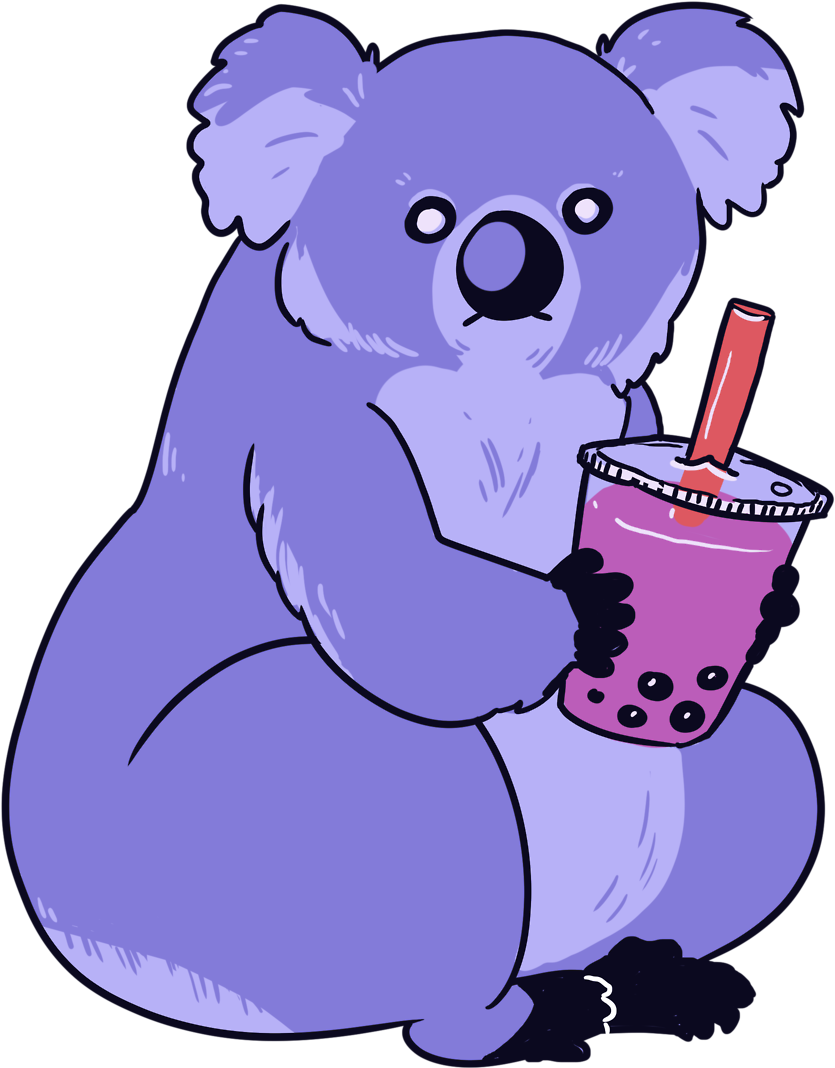 Koala Bear Clipart Tumblr Transparent - Koala (1280x1280), Png Download