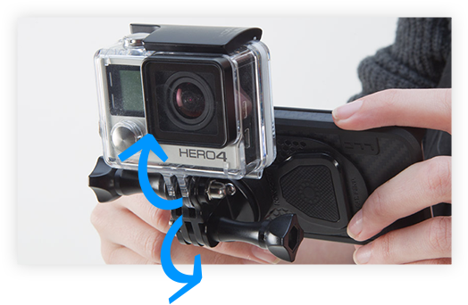 Adjustble Gopro Mount - Rokform Universal Gopro Mount (575x383), Png Download
