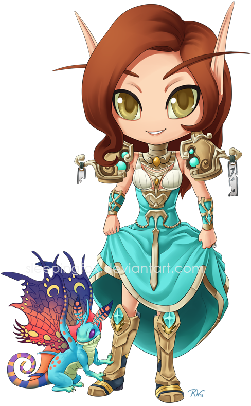 World Of Warcraft - World Of Warcraft Blood Elf Game Art (500x799), Png Download