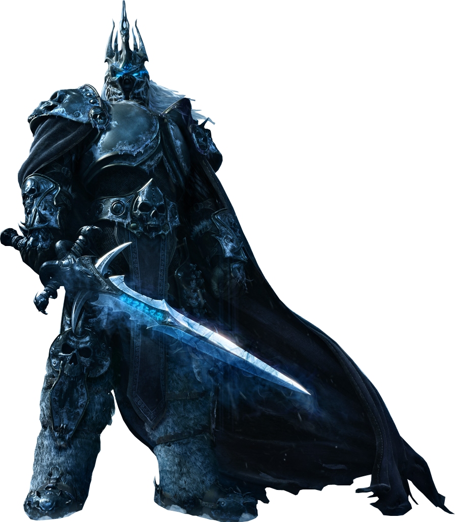 World Of Warcraft Lich King Png (896x1027), Png Download