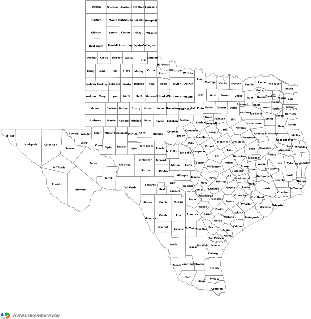 State Counties Maps Download - Diagram (1584x1123), Png Download