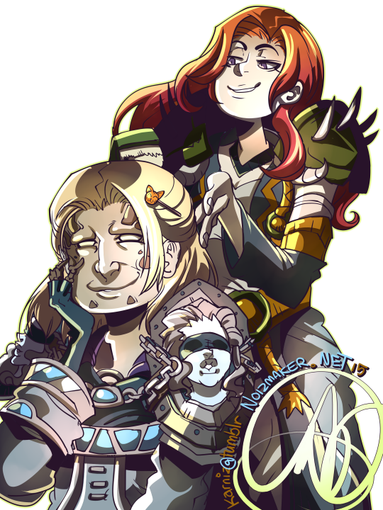 World Of Warcraft - Cartoon (540x720), Png Download