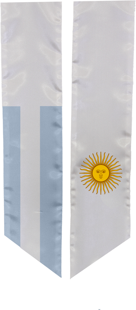 Study Abroad Sash For Argentina - Sunflower (694x1041), Png Download
