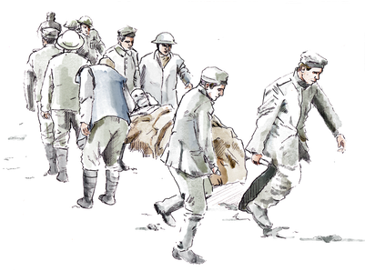 Mar24 Hill 1 - Drawing (400x304), Png Download