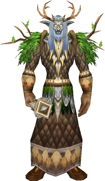 Druid World Warcraft Wowcenterpl - Illustration (350x603), Png Download
