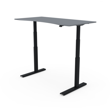 Updesk Pro Commercial-grade Electric Adjustable Standing - Desk (500x500), Png Download
