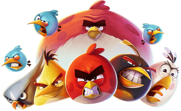 Angry Bird - Angry Birds (640x400), Png Download