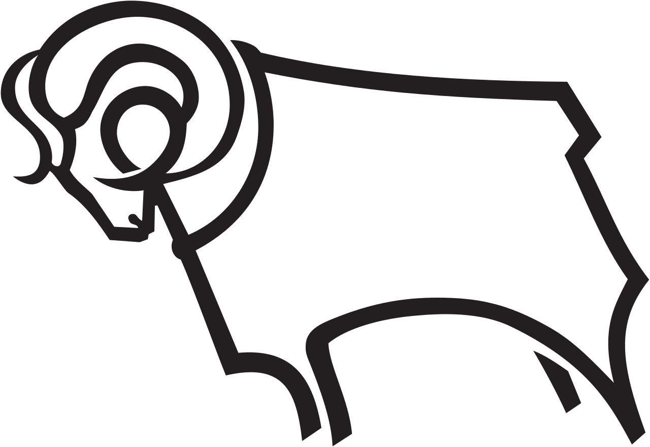 Derby County Fc Logo (640x440), Png Download