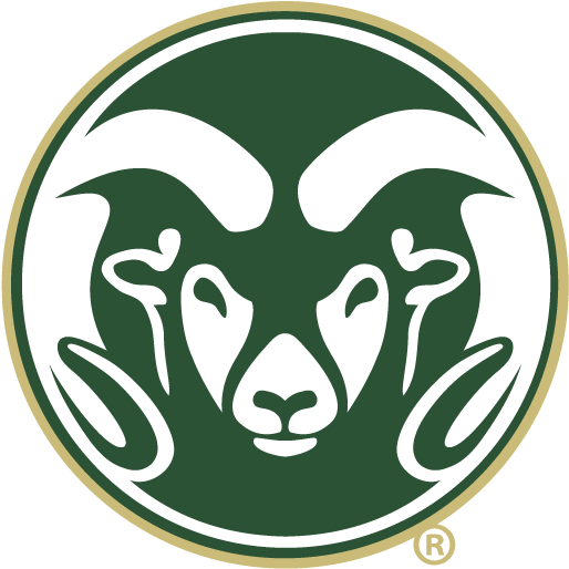 Csu Ram Head Decal - Colorado State University Logo Black (792x612), Png Download