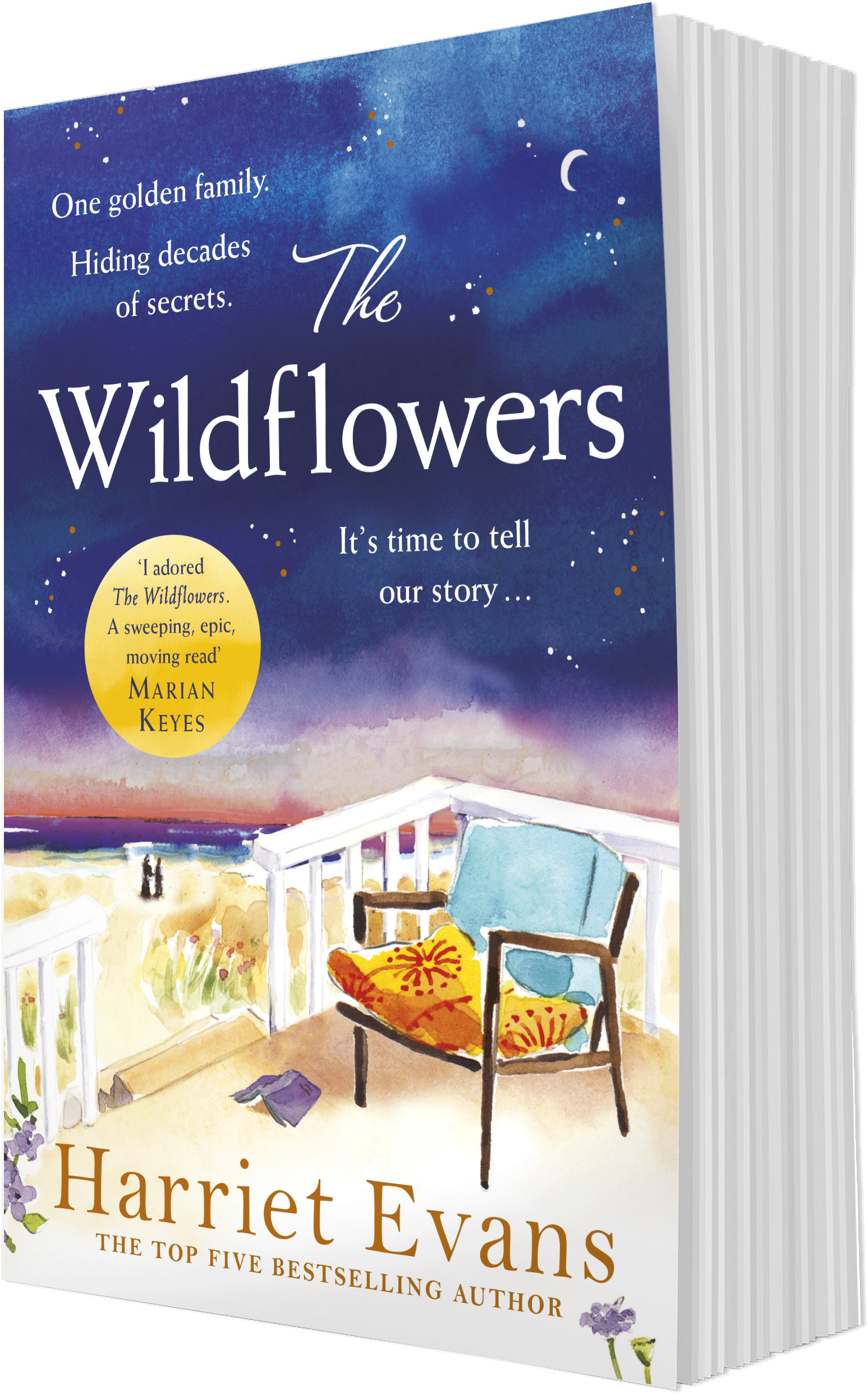 The Wildflowers: The Richard And Judy Book Club Summer (1772x2717), Png Download