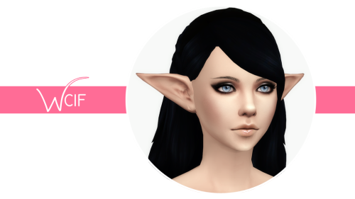 Elf Ears By @notegain - Sims 4 Notegain Elf Ears (500x281), Png Download