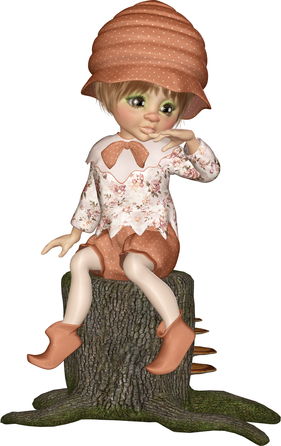 ╰⊰✿gs✿⊱╮ Elf Doll, Pointed Ears, Cute Faces, - Elf (943x1495), Png Download