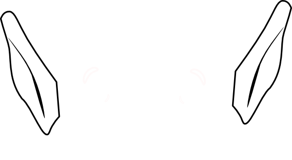 Ears Clip Art - Clip Art (600x329), Png Download