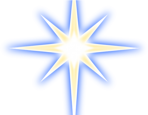 Twinkling Stars Clipart - Star Of Bethlehem Png (640x480), Png Download