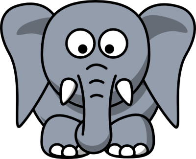 Png Free Download Ear Page Clipartaz Free Collection - Elephant Ears Clip Art (400x325), Png Download