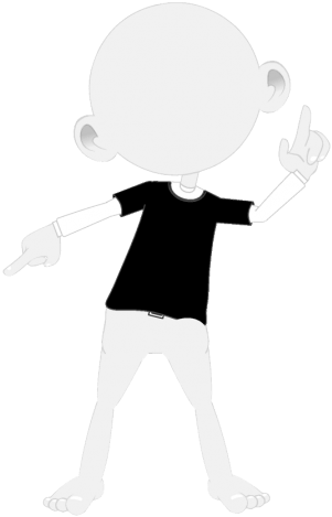 Long/short Sleeve Tshirt Combo - Illustration (324x486), Png Download