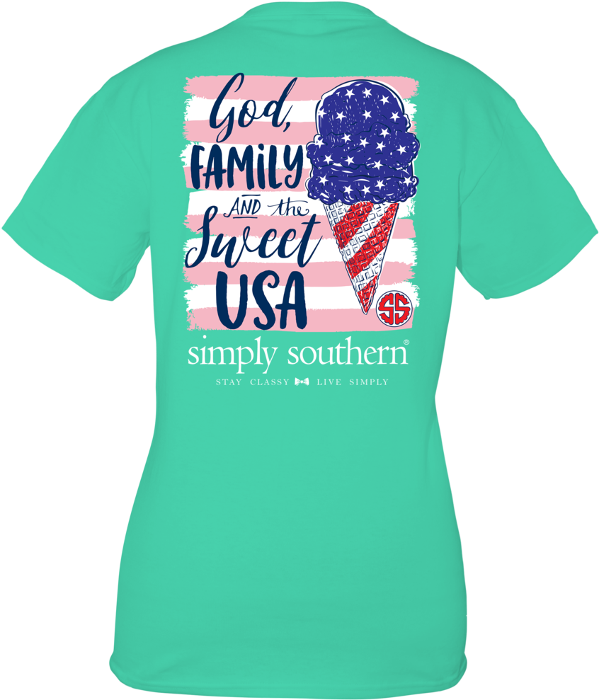 Simply Southern Farm Girl Shirt (880x1024), Png Download