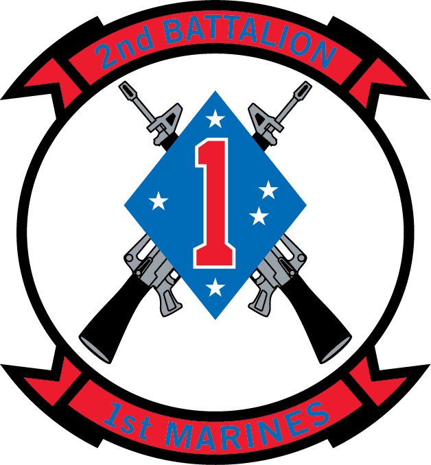 2nd Battalion 1st Marines (628x678), Png Download