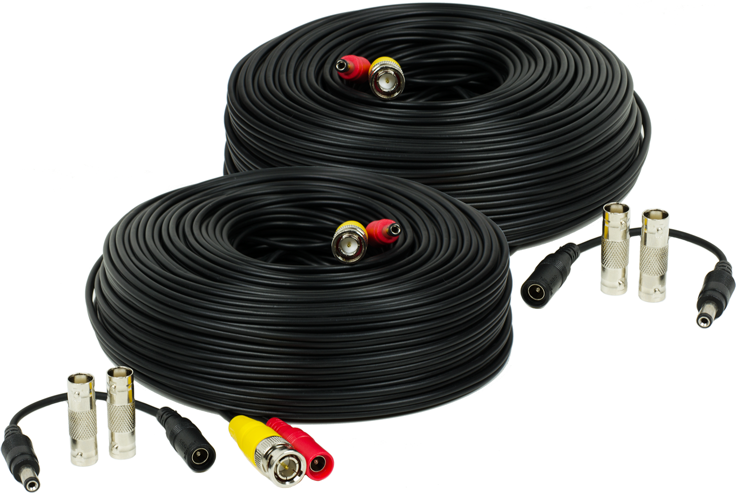 GW Security 200 Feet Pre-made All-in-One BNC Video And Power