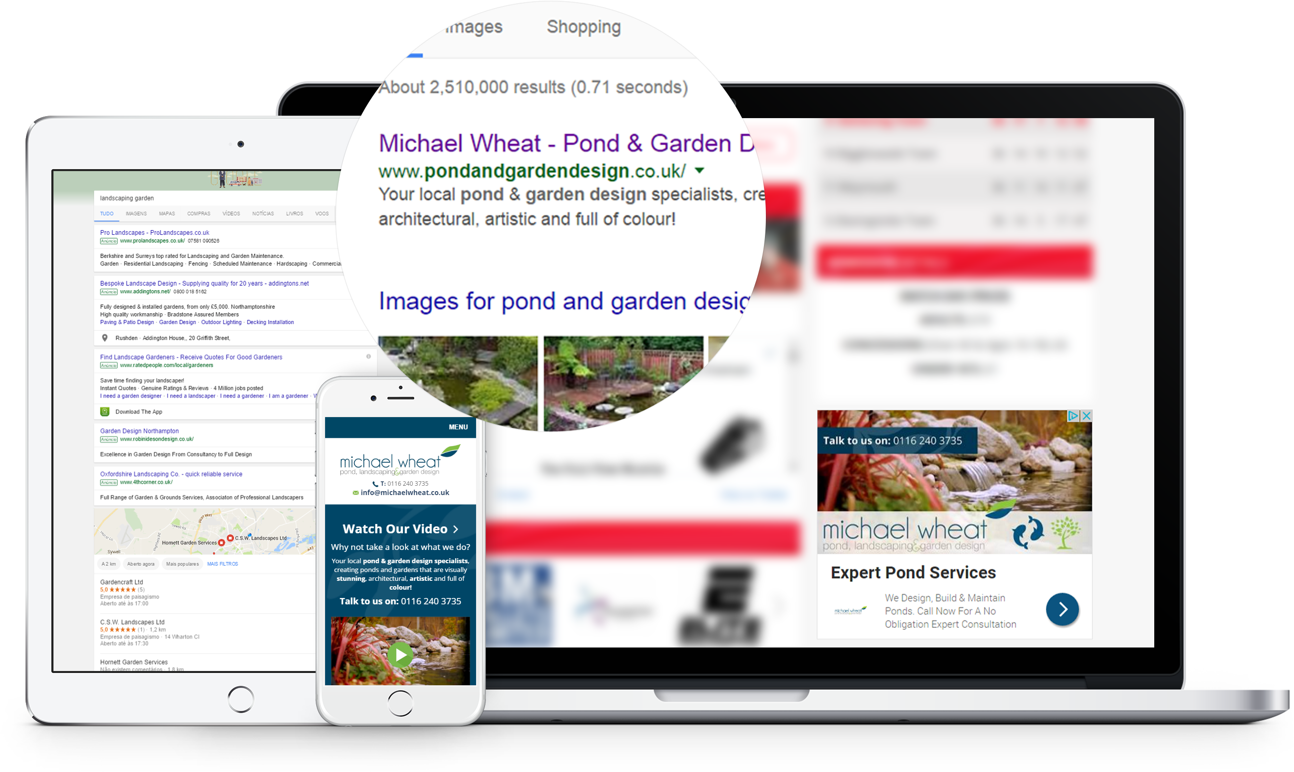 Adwords - Management - Website (3000x2055), Png Download