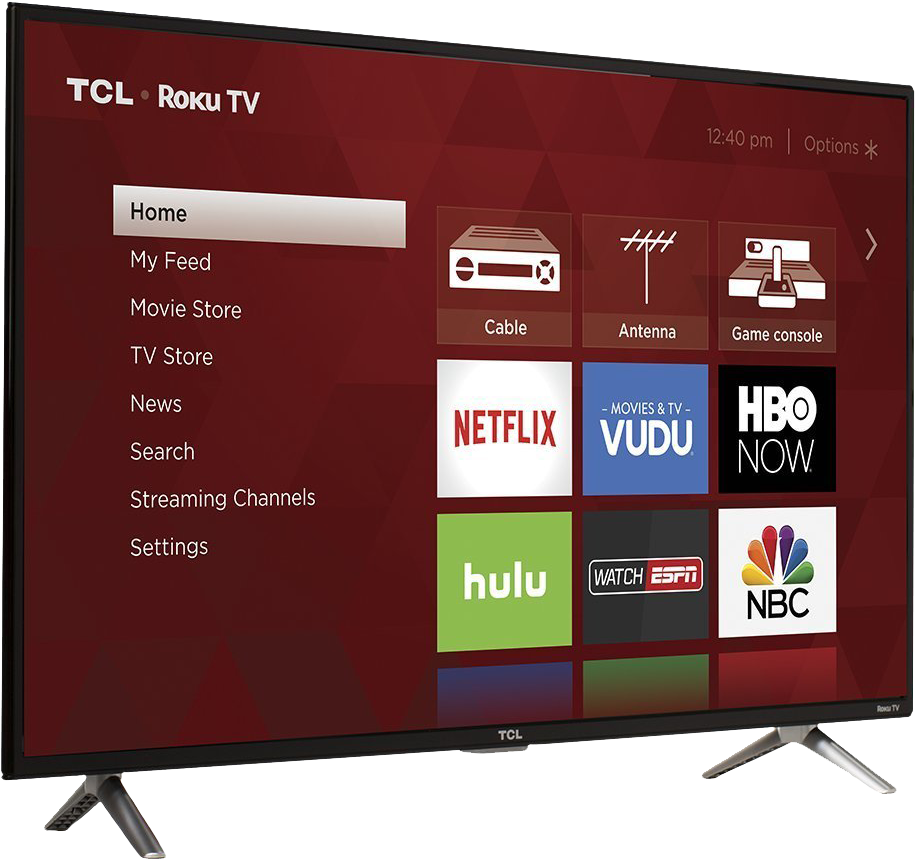 Tv - Tcl 43 Smart Tv (931x881), Png Download