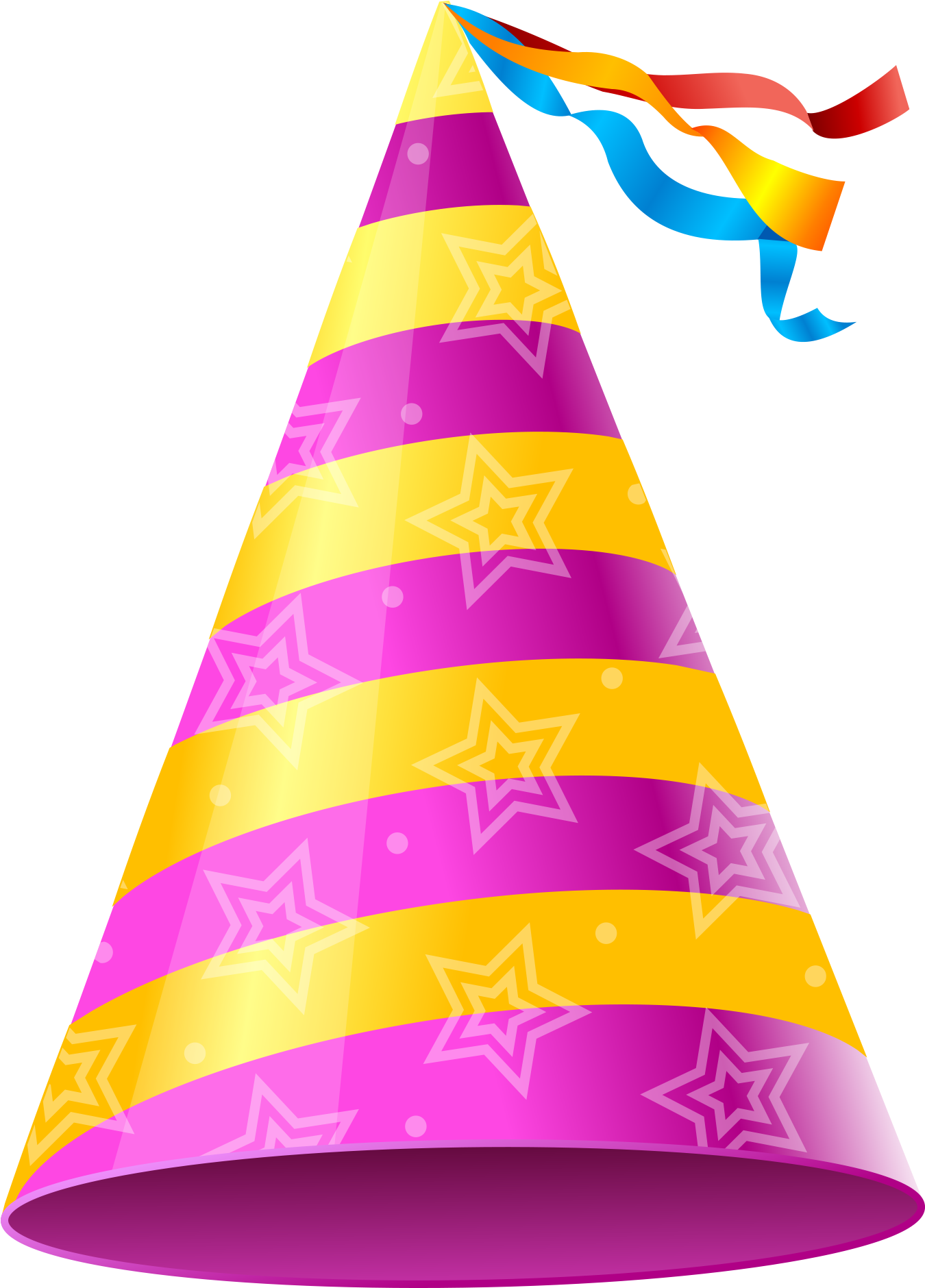 Download - Png Free Clip Art Pinterest Pink Party Hat (2048x2048), Png Download