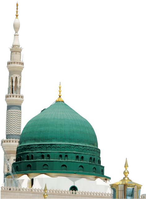 Free Png Al Masjid An Nabawi Png Images Transparent - Kubah Masjid Nabawi Png (480x654), Png Download