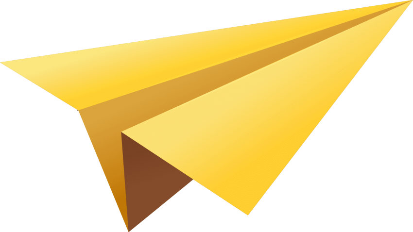 Free Png Download Flying Paper Plane Png Images Background - Paper Plane Png (850x478), Png Download