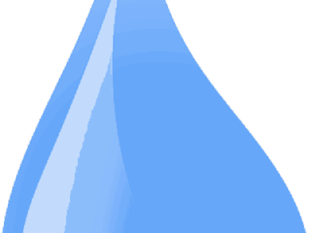 Water Drops Clipart Transparent - Slope (640x480), Png Download