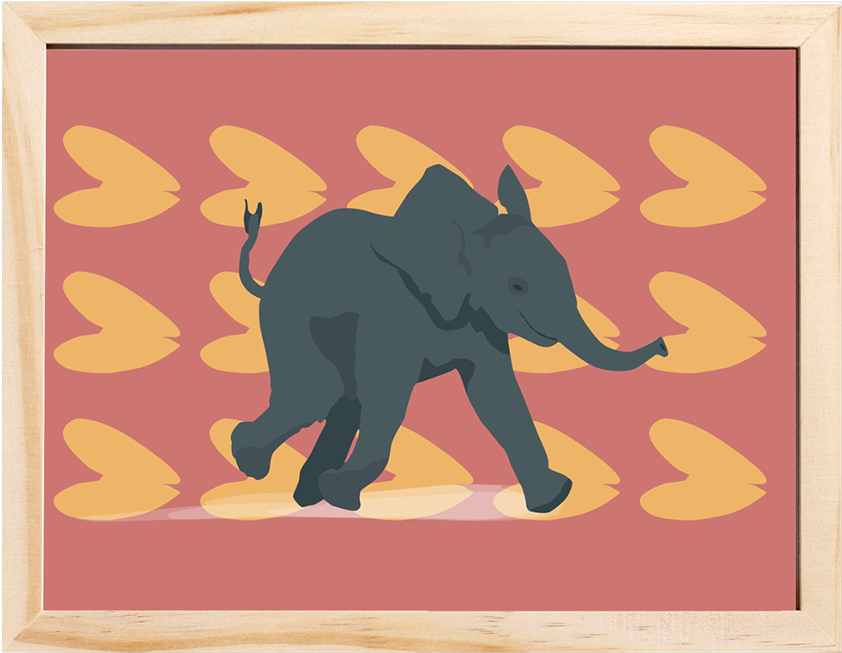 Indian Elephant (1200x849), Png Download