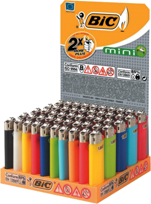 Bic Lighter Colors (520x700), Png Download