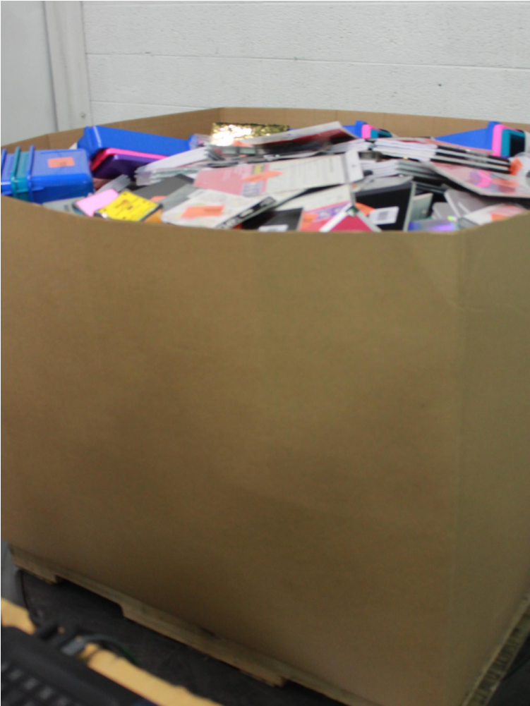 Pallet 1266 Pcs Office Supplies, Unsorted, Decor, Storage - Box (1000x1000), Png Download