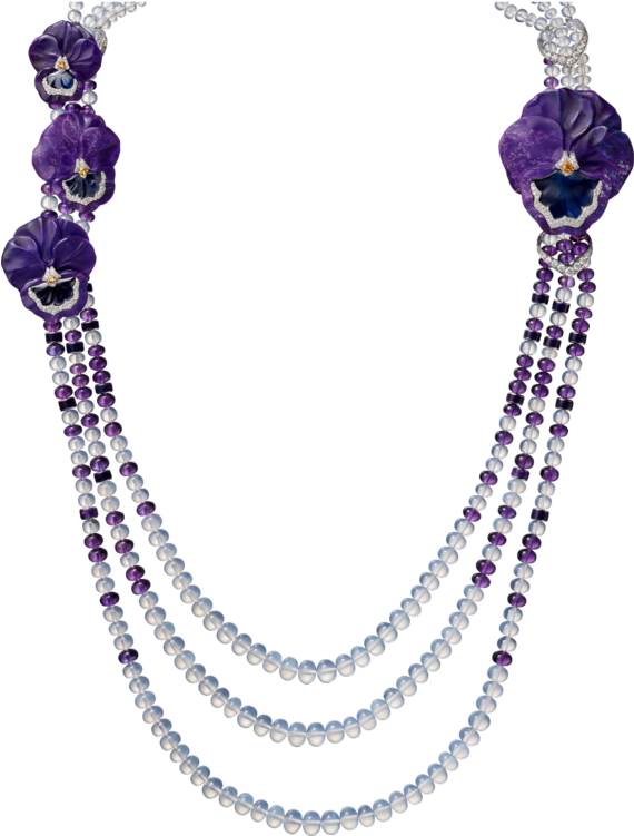 High Jewellery Necklace - Necklace (569x1024), Png Download