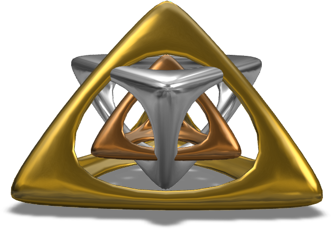 Elegant Pyramid Pendant - Triangle (1024x768), Png Download
