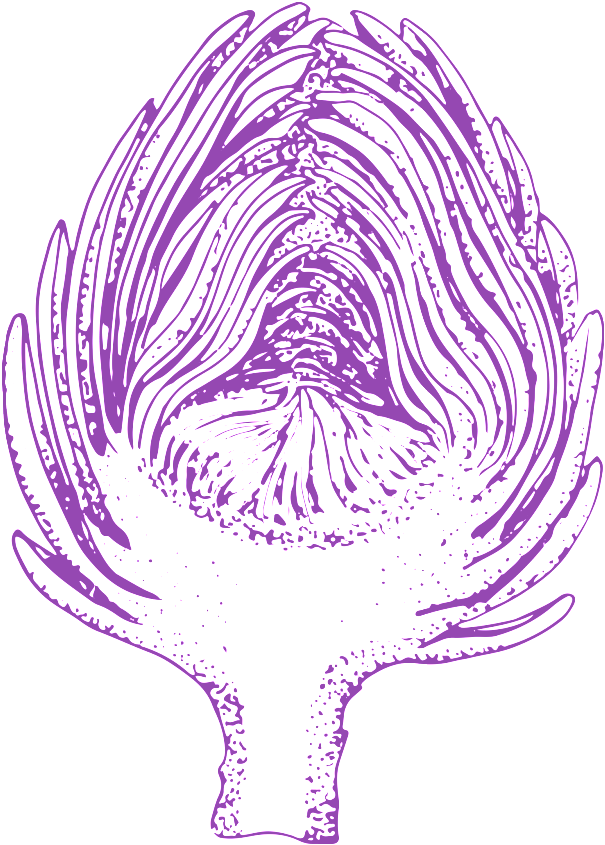 Hand Painted Purple Vegetables Transparent Vegetables - Drawing (1024x1024), Png Download