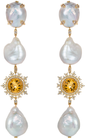 Nadine Aysoy Jewellery - Earrings (570x570), Png Download