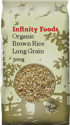 Organic Brown Rice Long Grain - 5028869061302 (600x600), Png Download