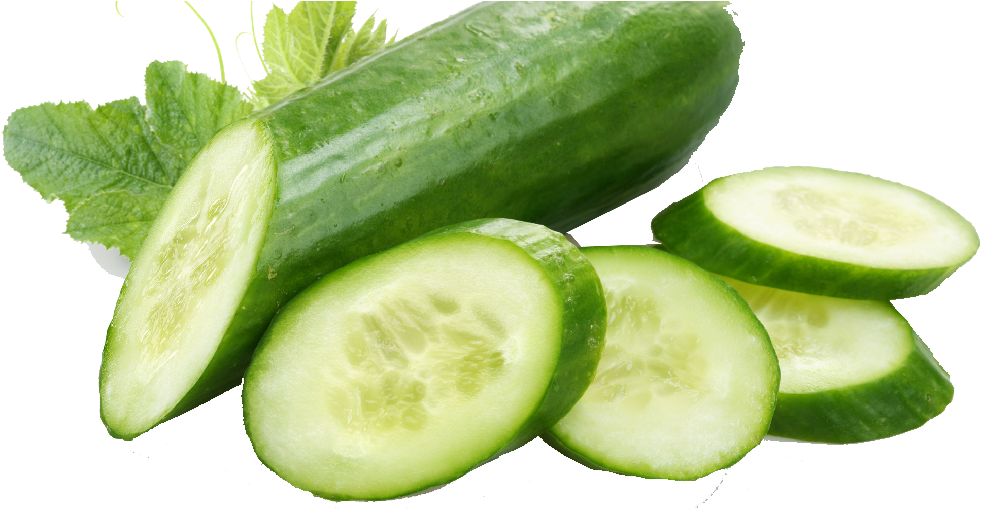 Transparent Cucumber Png (2000x1000), Png Download