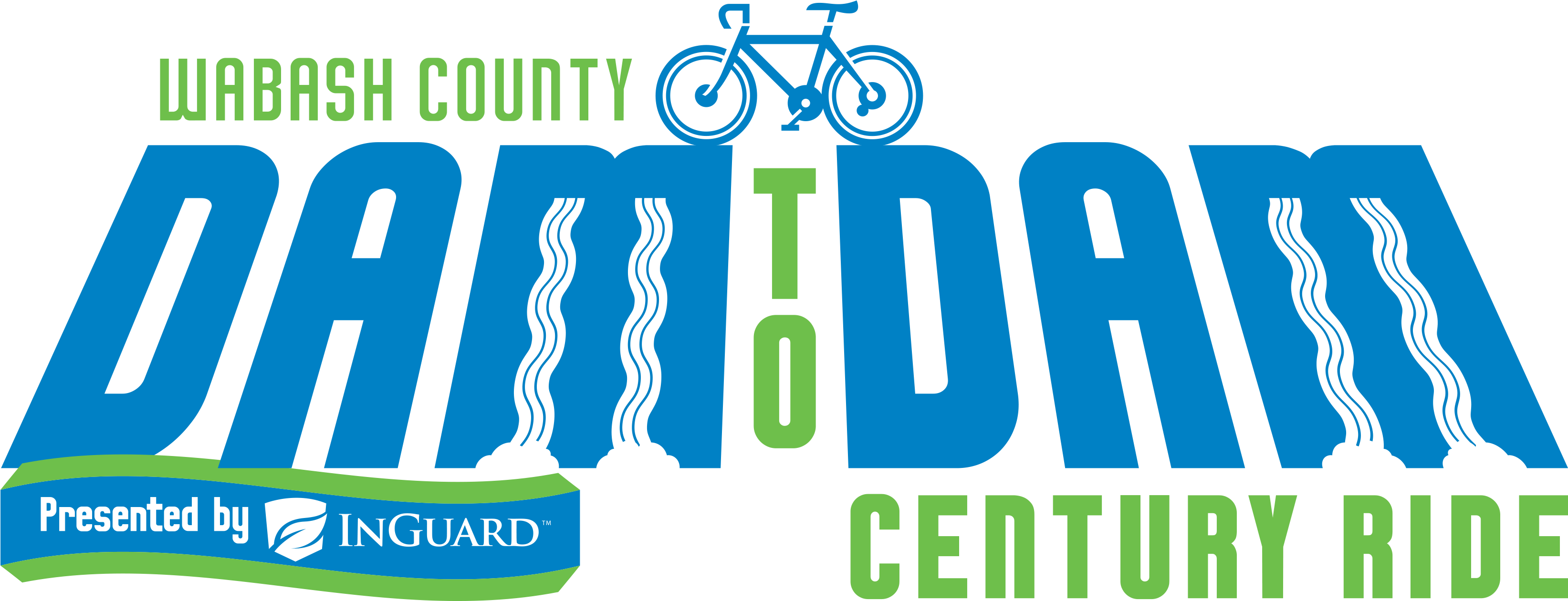 Dam To Dam Ride - Bicycle (3285x1312), Png Download