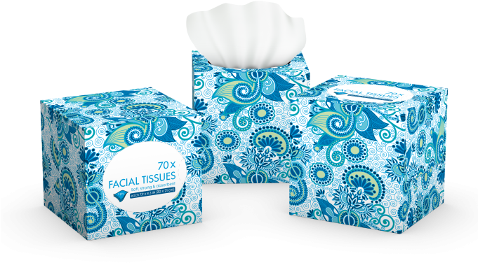 Hygienic Paper - Tissue Paper (680x481), Png Download