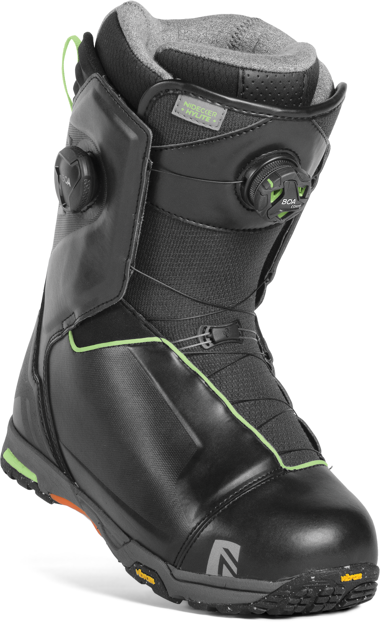 Hylite Heel-lock Focus Progressive, Versatile, Stylish - Nidecker Flow Hylite 2019 (3000x3000), Png Download