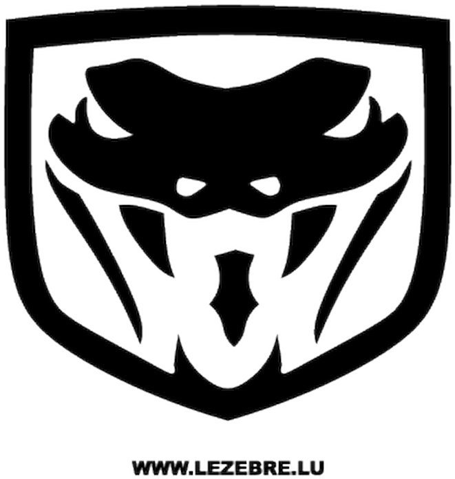 Dodge Viper Logo (800x800), Png Download