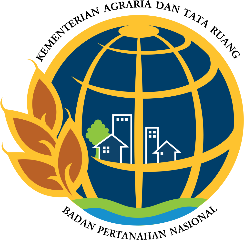 Logo Bpn-kemenatr - Logo Badan Pertanahan Nasional (1026x1011), Png Download