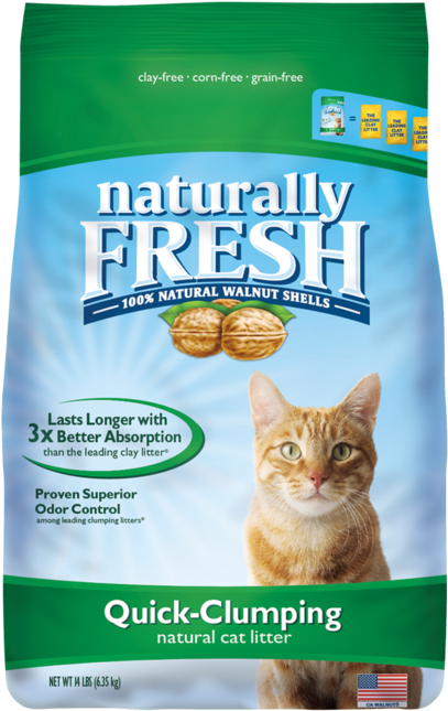 Naturally Fresh Quick-clumping Cat Litter, 6 Lb - Naturally Fresh Cat Litter (466x700), Png Download