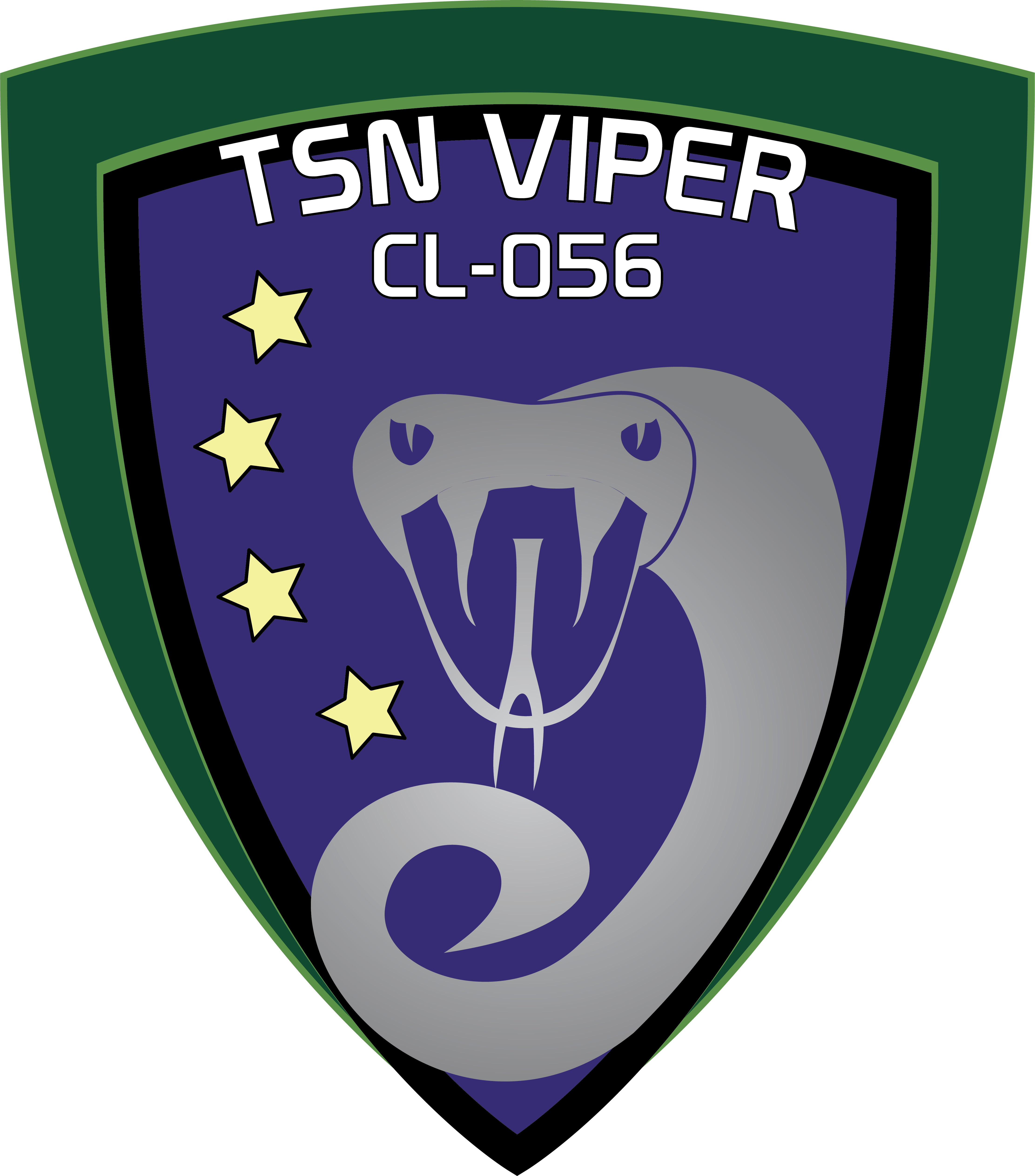 Tsn Viper - Emblem (4448x5053), Png Download