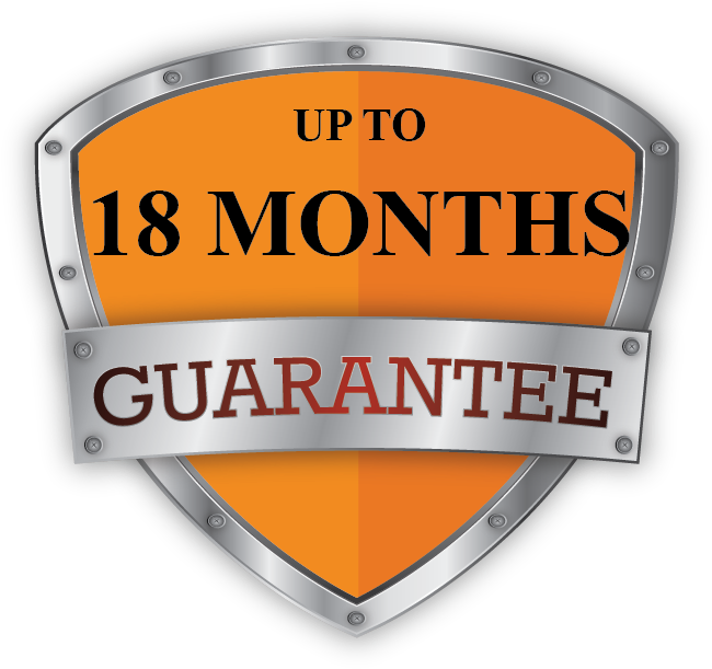 Up To 18 Months Warranty - 18 Month Guarantee (666x627), Png Download